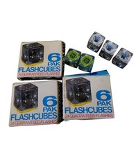 Vintage Fotomat  Sylvania  GE Flash Cubes -Original Boxes- Loose Flash READ