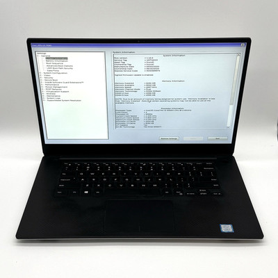 Dell XPS 15 7590 15.6'' FHD | i5-9300H 2.4GHz | 8GB RAM | Excellent Batt | No SSD