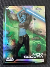 2024 Topps Chrome Star Wars #143 Refractor Aayla Secura
