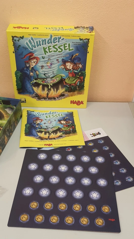 Ab 5 Jahre Haba WUNDER -  KESSEL Spiel versteckt verdreht und aufgedeckt - Bild 3 von 4