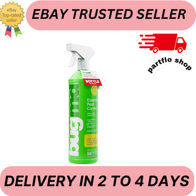 BugMD Essential Concentrate Use Pest Pure 100% Refillable Spray Bottle 32 oz