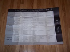 1961 GINN BASIC READERS Poster 24.25" x 33.25" - Classroom Teacher