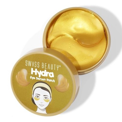 Swiss Beauty Hydra Anti Wrinkle Eye Serum Patch | 02 Gold , 60 Pcs