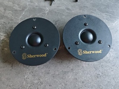 Zwei Hochtöner aus Sherwood SP 3000 mit Schrauben 