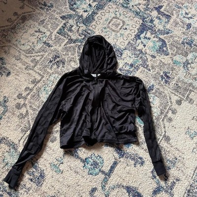 Puma Women's Black Zip Up Mesh Jacket