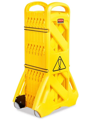 Pack of 1 Rubbermaid Mobile Safety Barrier - 13' - product listing photo