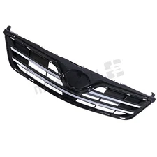 Front Bumper Upper Chrome  Grille Fits 2013 Toyota Corolla Black 5310002640C0