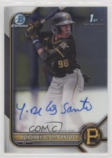 2022 Bowman Chrome Prospect Auto Yordany De Los Santos #CPA-YD Auto 10ce