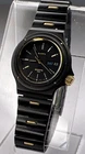 SEIKO SQ Sports 100 Vintage 26mm Day Date Watch 2A23-0069-A4 Working Small Wrist