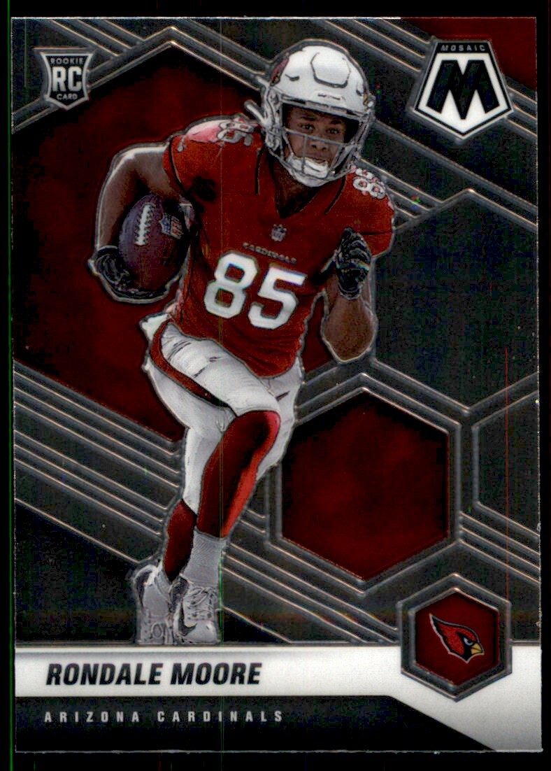 2021 Panini Mosaic Rondale Moore Rookie Arizona Cardinals #317