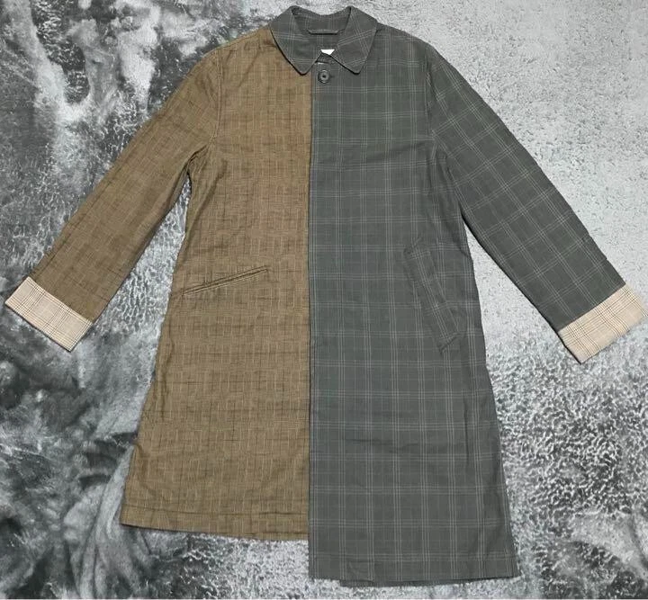 Cappotto Maison Margiela H&M collo acciaio inox lana S spedito dal Giappone!! JP!!