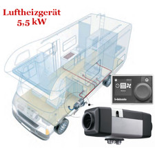 Webasto Campeggio Riscaldamento Air Top Evo 55, 12 Volt Diesel, Orologio di preselezione, 9029245D