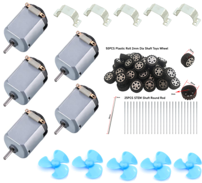 #ad #ad 5 x Mini 130 DC 1.5 3V Hobby Toy Robot STEM Motor Multi Variations for Choose $8.97