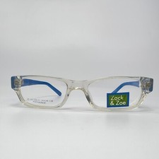 Zack & Zoe ZZ 03 COL 21 Clear Blue Square Kids Eyeglasses 45[]16 130 mm A1