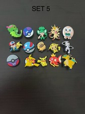 Pokemon Shoe Charms 15 pcs Lot Different Charm Decoration Shoes - US Seller