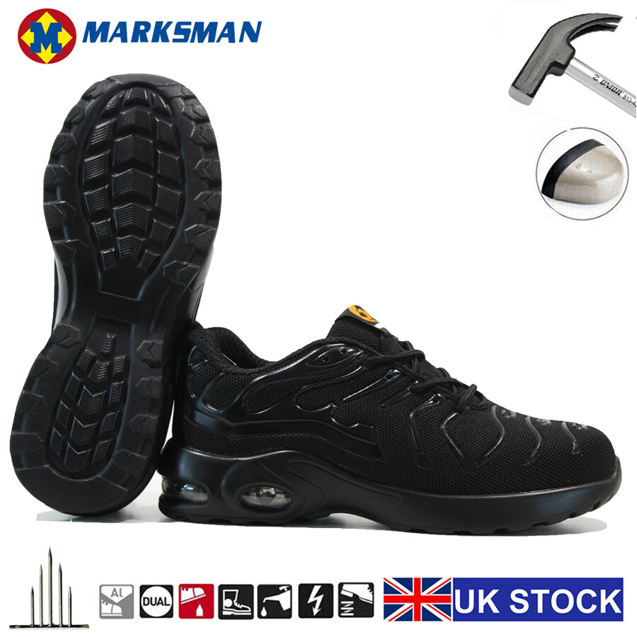 MENS SHOCK ABSORBING STEEL TOE CAP SAFETY WORK HIKER SHOES BOOTS TRAINERS SIZE eBay