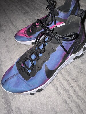 Size 7.5 - Nike React Element 55 Purple women s