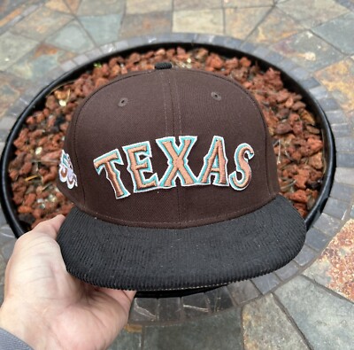 Exclusive New Era Texas Rangers Fitted Hat MLB Club Size 7 3/8