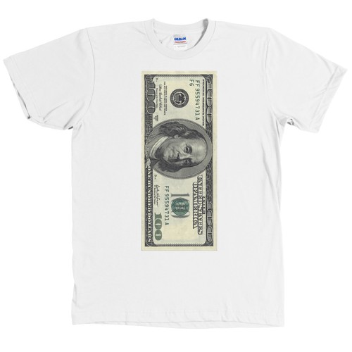One Hundred Dollar Bill USD T Shirt 100 