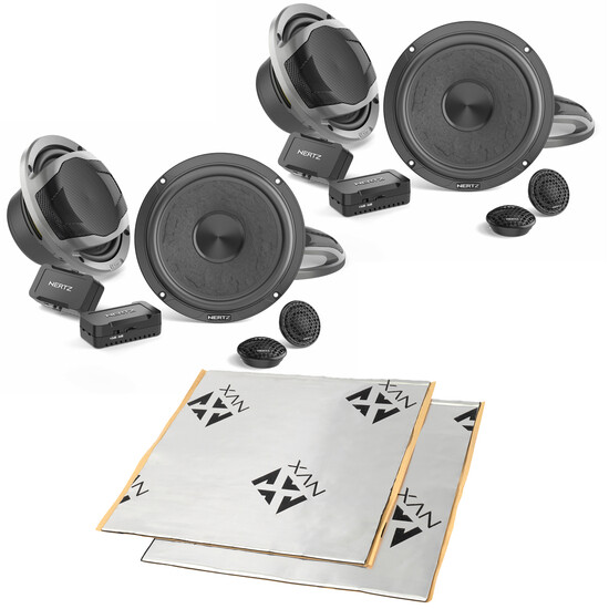 Компонентный динамик Hertz CK 165L 100 Вт RMS 65 с функцией демпфирования звука 6499000₽