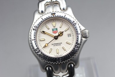 USED Excellent] TAG Heuer SEL S99.015 200M 27mm White Dial Quartz