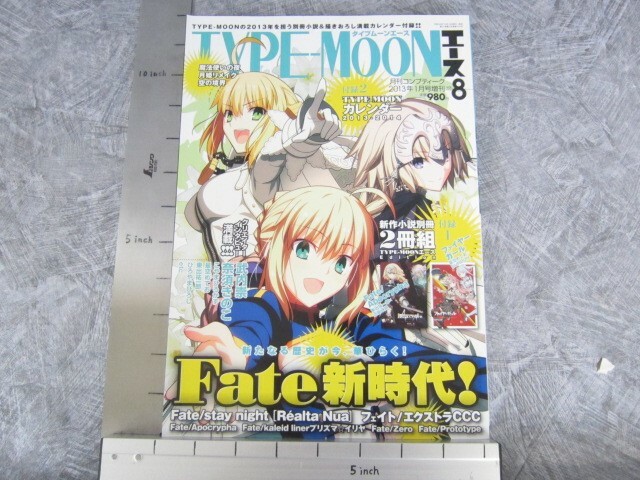 TYPE-MOON ACE Vol.8 Magazine 1/2013 Art Fan FATE Japan Fan Book KD