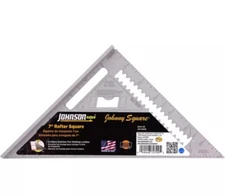 Johnson Johnny Square 7 in.   L Aluminum Professional Rafter Square