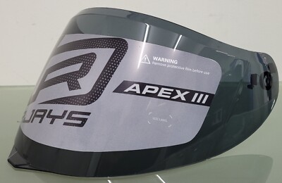 RJAYS Motorcycle Helmet VISOR RJH96VDS suits Apex Dark Smoke