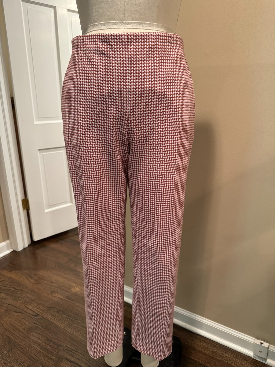 Cropped Pants Theory Gingham Pants Theory Treeca Houndstooth