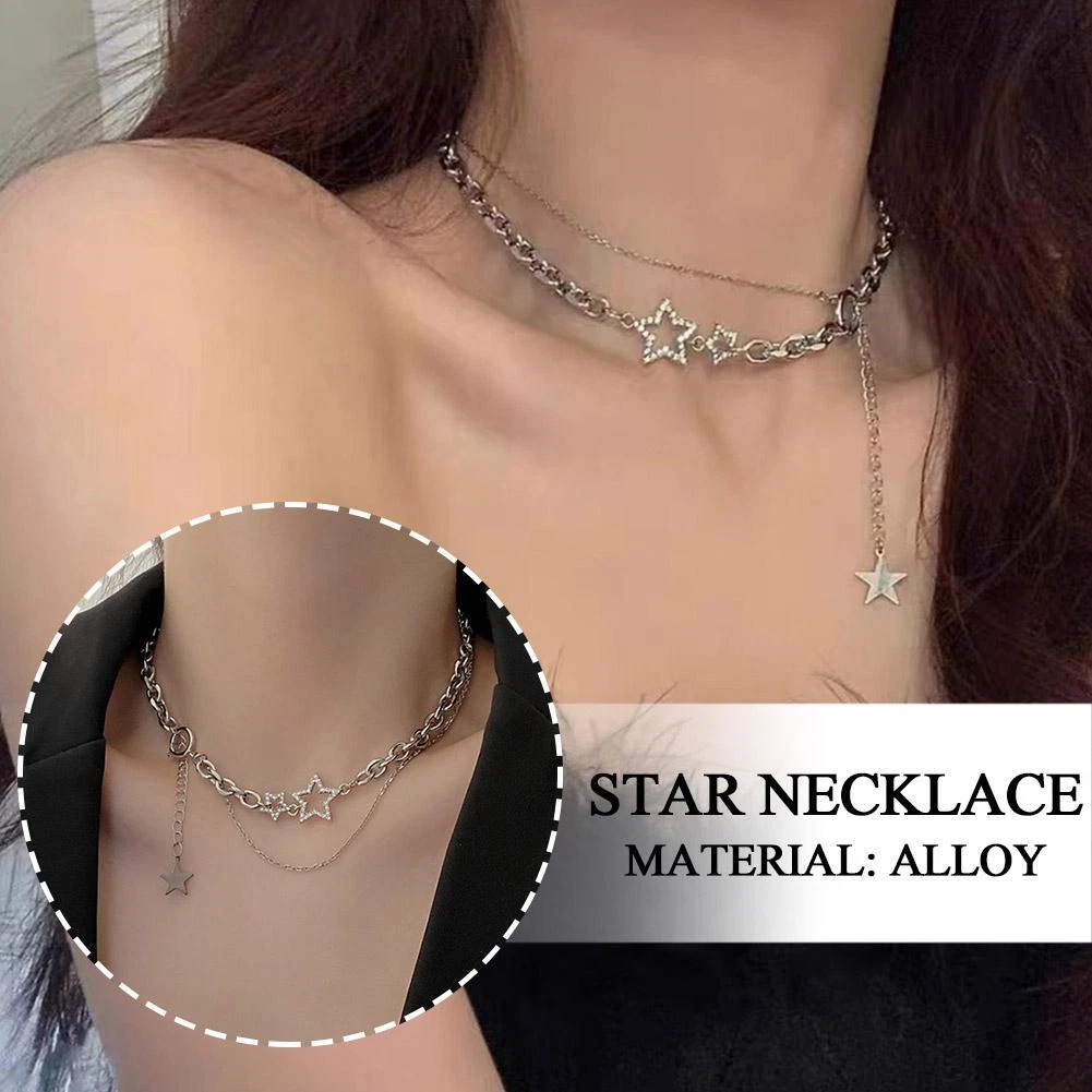 Star necklace choker discount