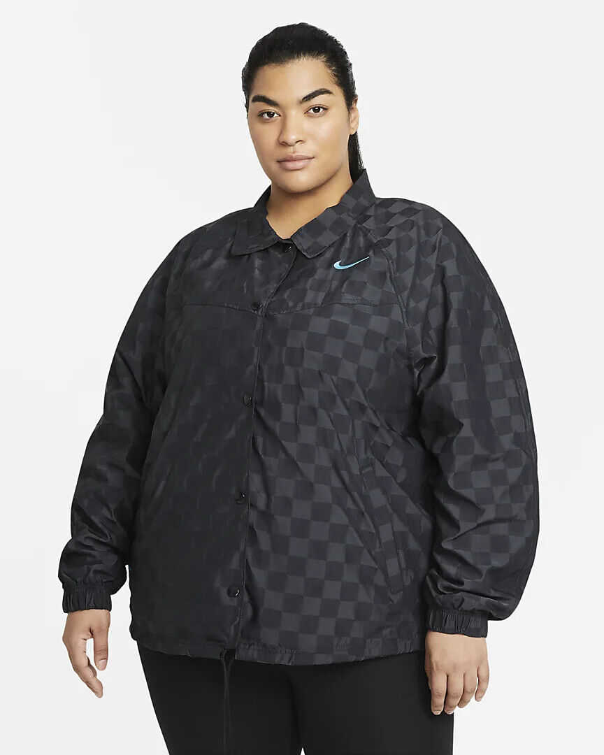 exterior Odiseo director Nike Plus Size 1X 3X $120 Women&#039;s Sportswear Coach Jacket | eBay