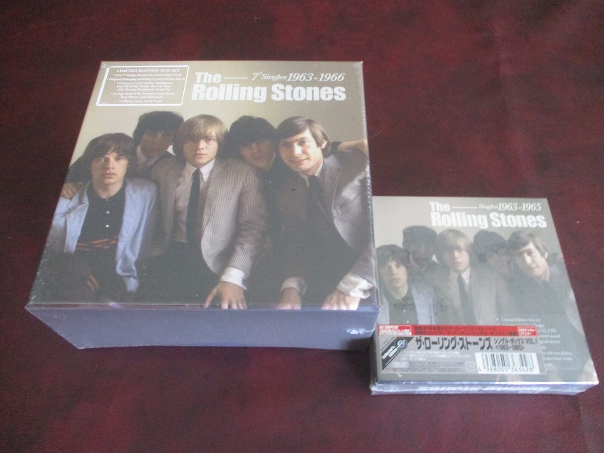 ROLLING STONES Singles 63-65 12 PICTURE SLEEVE CDS EP BOOK JAPAN+ 