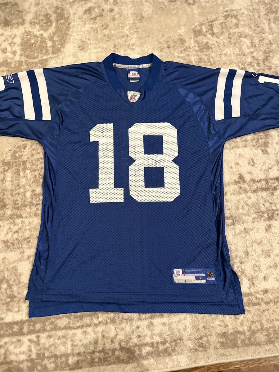 Vintage Peyton Manning Indianapolis Colts Reebok NFL Football