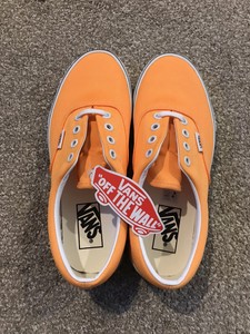 blazing orange vans