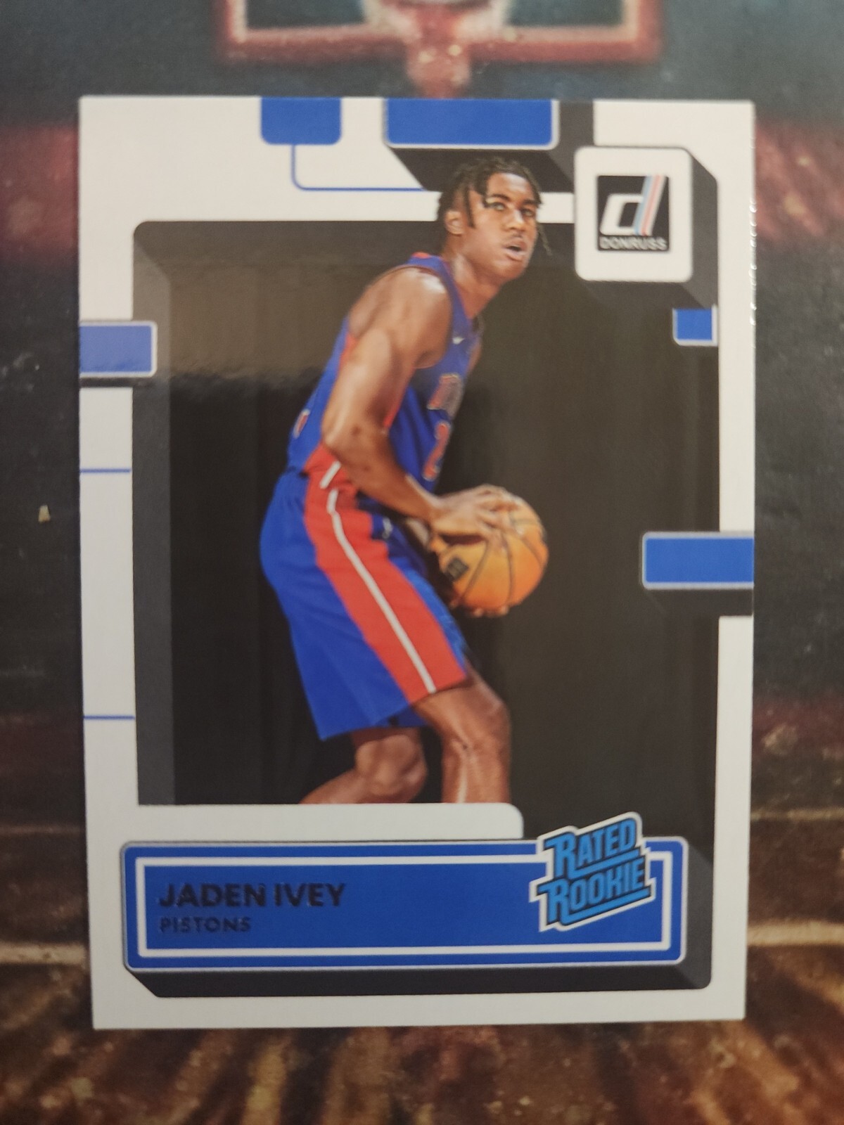 Jaden Ivey 2022-23 Donruss BK Rated Rookie Choice Mojo RC #205