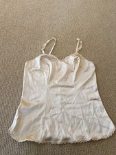 Women's Vanity Fair Champagne Colored Camisole, Size 32 Gently Used