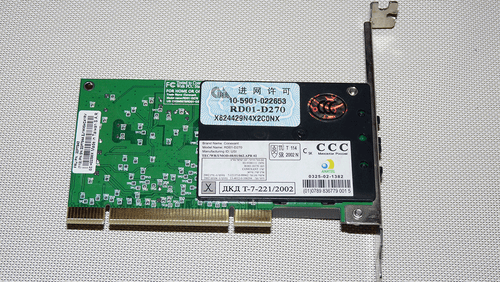 Conexant RD01-D270 56K V.92 PCI Fax/Modem Card IBM FRU 22P7943  - Picture 4 of 5
