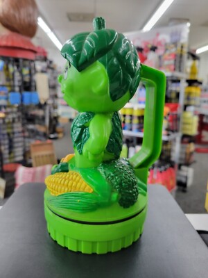Vintage Little Sprout Jolly Green Giant Flashlight. For Parts Or