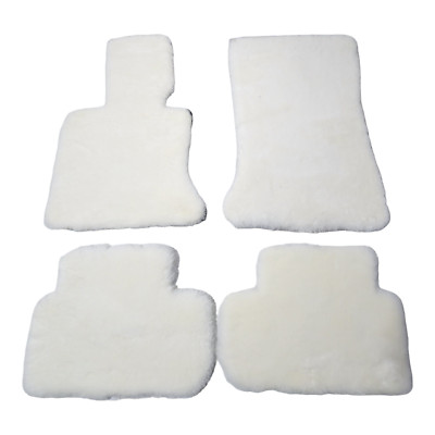 Genuine Gray Sheepskin Floor Mats fits Mercedes Benz X167 Maybach GLS 600