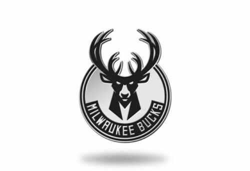 Milwaukee Bucks Logo 3d Chrome Auto Decal Sticker Truck Car Rico 3x2 Inches For Sale Online Ebay