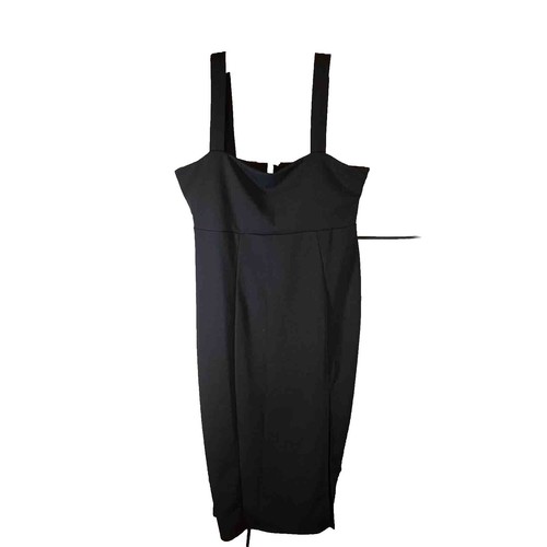 princess polly baby blue dress Black Strappy Cowl Neck Ruched Bodycon Midi Dress main image 0