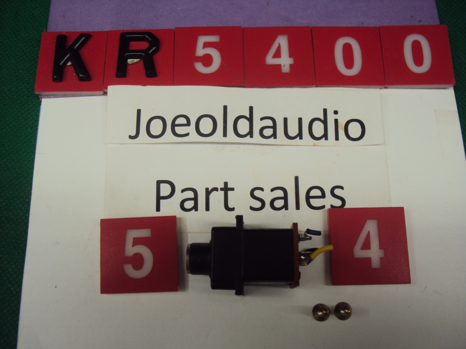 Kenwood KR 5400 vintage audio equipment - eBay listing photo 3