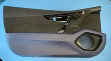 17 - 21 Acura Nsx Front Left Driver Door Trim Panel Indigo Blue Leather Oem