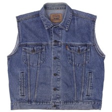 Vintage Levi Strauss Orange Tab Customized Denim Vest