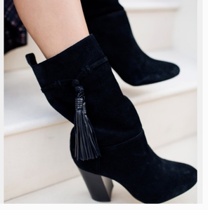 vince camuto slouch kitten heel booties