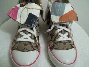 LADIES COACH BONNEY HIGH TOP SNEAKERS SZ 7 A MUST SEE ...
