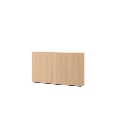 Hängeschrank WOOW WO-07 140 cm   Wandregal Schrank, modern, 2 Türen, Eiche