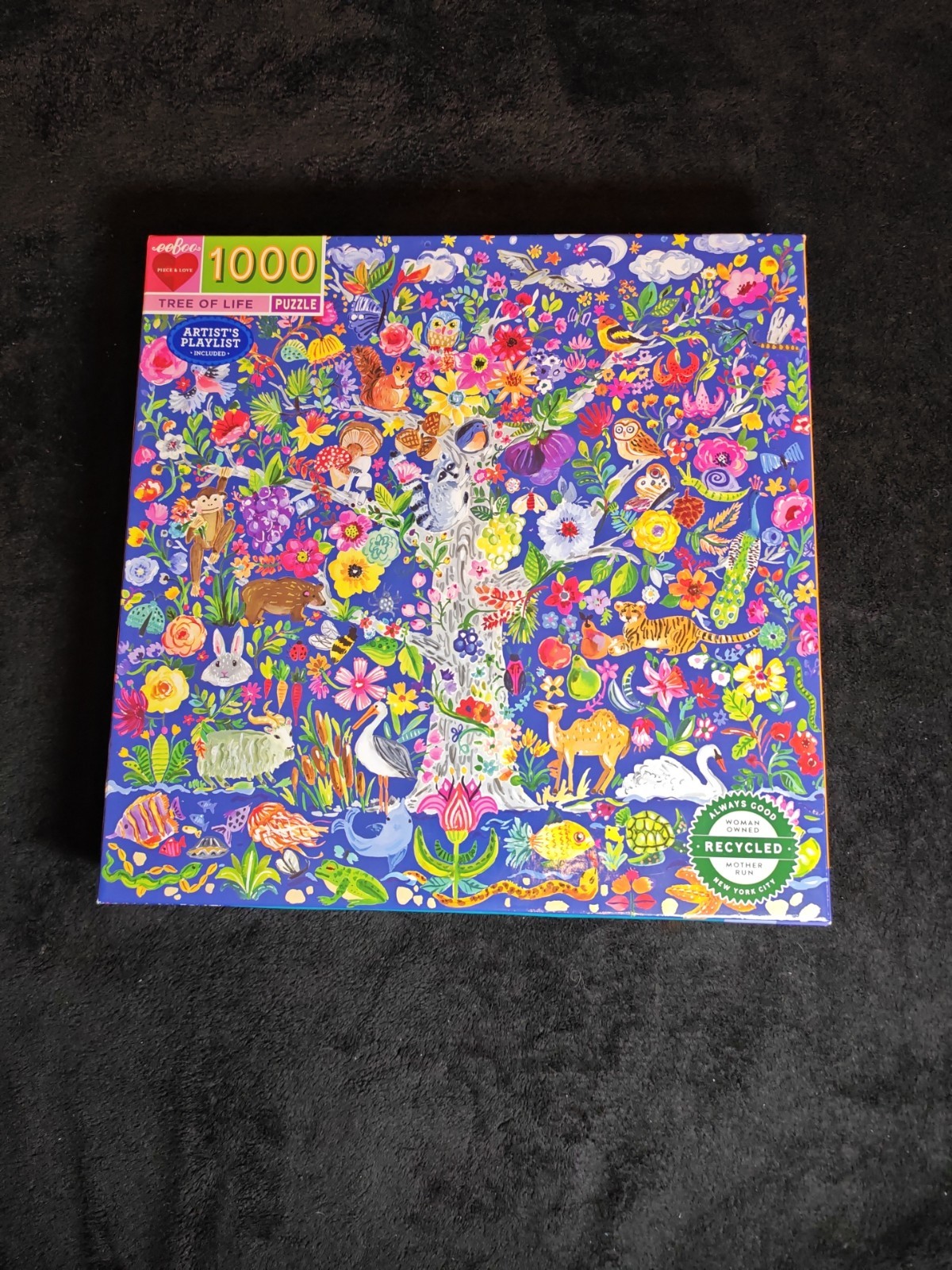 eeBoo TREE OF LIFE 1000 Piece  Jigsaw Puzzle New & Sealed