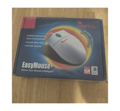 PS/2 scrolling Genius brand EasyMouse+