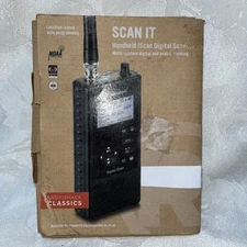 RadioShack 2000668 Pro-668 Handlheld Digital Trunking Scanner - Black